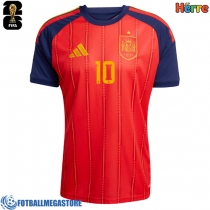 Fotballdrakt Herre Spania Dani Olmo #10 Hjemmedrakt VM 2026 Kortermet